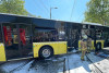 Fatih'te tramvayla İETT otobüsü çarpıştı