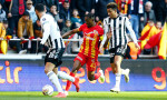 Beşiktaş, Kayserispor'u deplasmanda 2-0 ile geçti