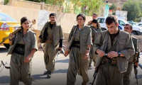 PKK'le teröristler Kerkük'te sokağa indi