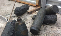 Kadıköy'de top mermileri bulundu