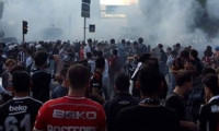 Beşiktaş taraftarına biber gazlı müdahale