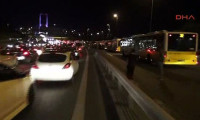 İstanbul'da Boğaz köprüleri ulaşıma kapandı