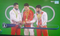 Halterci Daniel İsmayilov Olimpiyat İkincisi