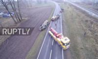 Polonya'da ABD askeri konvoyu kaza yaptı