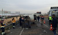 Gaziantep-Nizip karayolunda kaza: 5 ölü, 3 yaralı