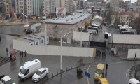 Taksim'de cami inşaatı başladı