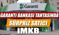 Garanti Bankası hissesinde sürpriz satıcı: İMKB