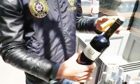 Şarap devine polis baskını