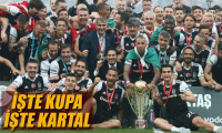 Beşiktaş kupasına kavuştu