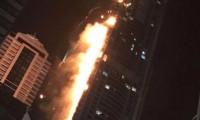 Dubai Torch Tower'da yangın