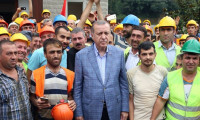 Erdoğan, Rize'de incelemelerde bulundu