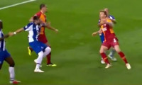 Hakem Oliver Galatasaray'ın penaltısını yedi