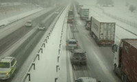 Balkanlarda yoğun kar yağışı etkili oluyor