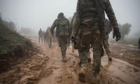Afrin'de teröristler savunma hatları hazırlamış