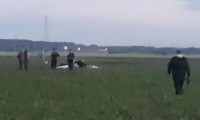 Sırbistan'da uçak düştü: 2 ölü