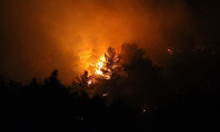 Antalya'da korkutan yangın
