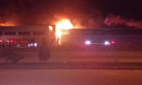 Aydın'da korkutan fabrika yangını