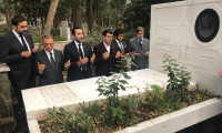 Ahmet Nur Çebi, Seba’nın mezarını ziyaret etti