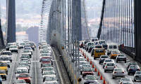 15 Temmuz Şehitler ve FSM köprülerinde trafik yoğun