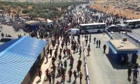 Suriye sınırından Ankara'ya çağrı: Ya sınırı açın, ya da bizi koruyun