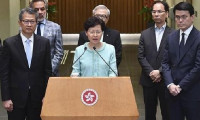 Hong Kong'da protestoların sebebi olan tasarı geri çekiliyor