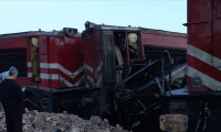 Malatya'da yük trenleri çarpıştı: 1 ölü, 3 yaralı