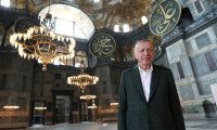 Cumhurbaşkanı Erdoğan Ayasofya'da