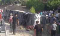 Mersin'de askerleri taşıyan otobüs devrildi: 5 şehit