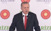Cumhurbaşkanı Erdoğan'dan Rize'de önemli mesajlar