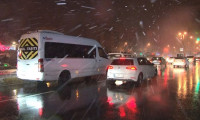 İstanbul'da kar yağışı yoğunluğa neden oldu