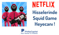 Netflix hisselerinde Squid Game heyecanı!