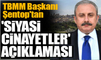 TBMM Başkanı Şentop'tan 'siyasi cinayetler' açıklaması