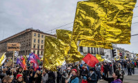 Polonya'da göçmenlere destek yürüyüşü 