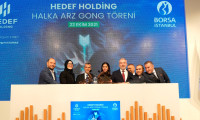 Borsa İstanbul'da gong Hedef Holding için çaldı