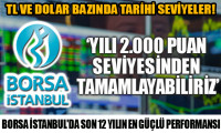 Borsa İstanbul'da son 12 yılın en güçlü performansı