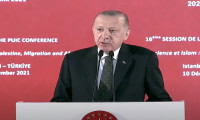  Erdoğan, İslam İşbirliği Teşkilatı Parlamento Birliği 16. Konferansı Açılış Oturumu'nda konuştu