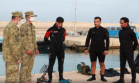 Libya güçleri Türk SAS komandolarından aldıkları eğitimlerle deniz mayınlarını imha ediyor