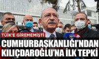 TÜİK'e girememişti: Cumhurbaşkanlığı'ndan Kılıçdaroğlu'na ilk tepki