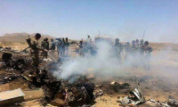 Irak'ın güneyinde askeri helikopter düştü