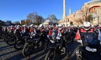 Emniyet Genel Müdürlüğü'ne 215 yeni motosiklet tahsis edildi