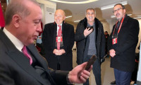 Cumhurbaşkanı Erdoğan, A Milli Takım'ı tebrik etti