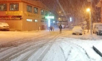 Konya'da 17 ilçede, Çankırı'da bir ilçede eğitime kar engeli