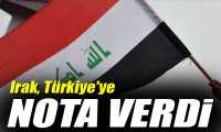 Irak, Türkiye'ye nota verdi