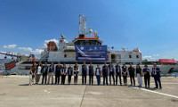 TÜBİTAK Marmara Araştırma Gemisi, deprem araştırma seferi için İzmir'den uğurlandı