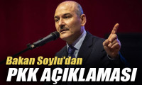 Bakan Soylu'dan PKK açıklaması