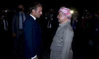 Macron, Barzani ile görüştü