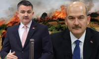 İki bakandan ortak yangın açıklaması