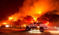 California'da orman yangını yenden hızlandı