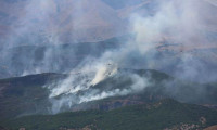 Marmaris'te orman yangını: Müdahale sürüyor