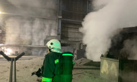 Bartın'da fabrika yangını!